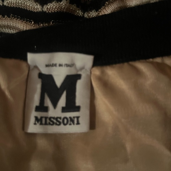 COPY - Vintage missoni skirt knee length size 40 or a small black knit final pr… - Picture 2 of 13